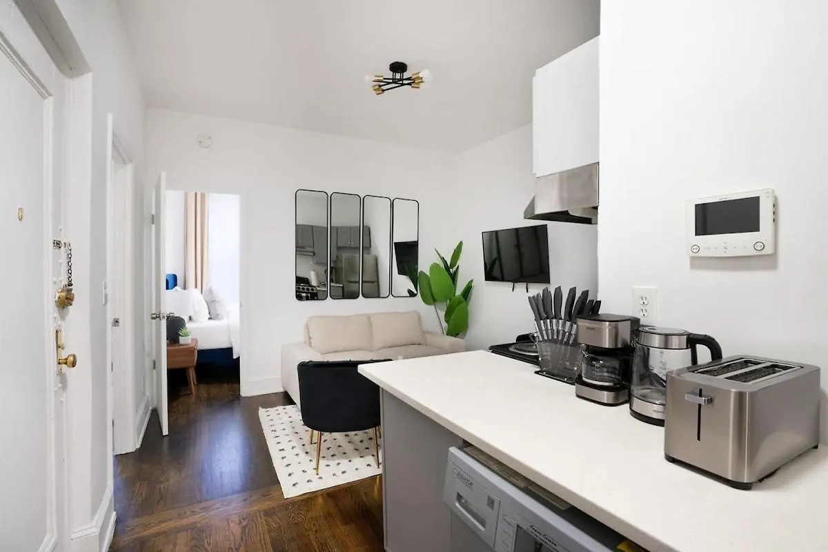 91-2A Stylish 3Br W&D Gym Lejlighed New York 0*,