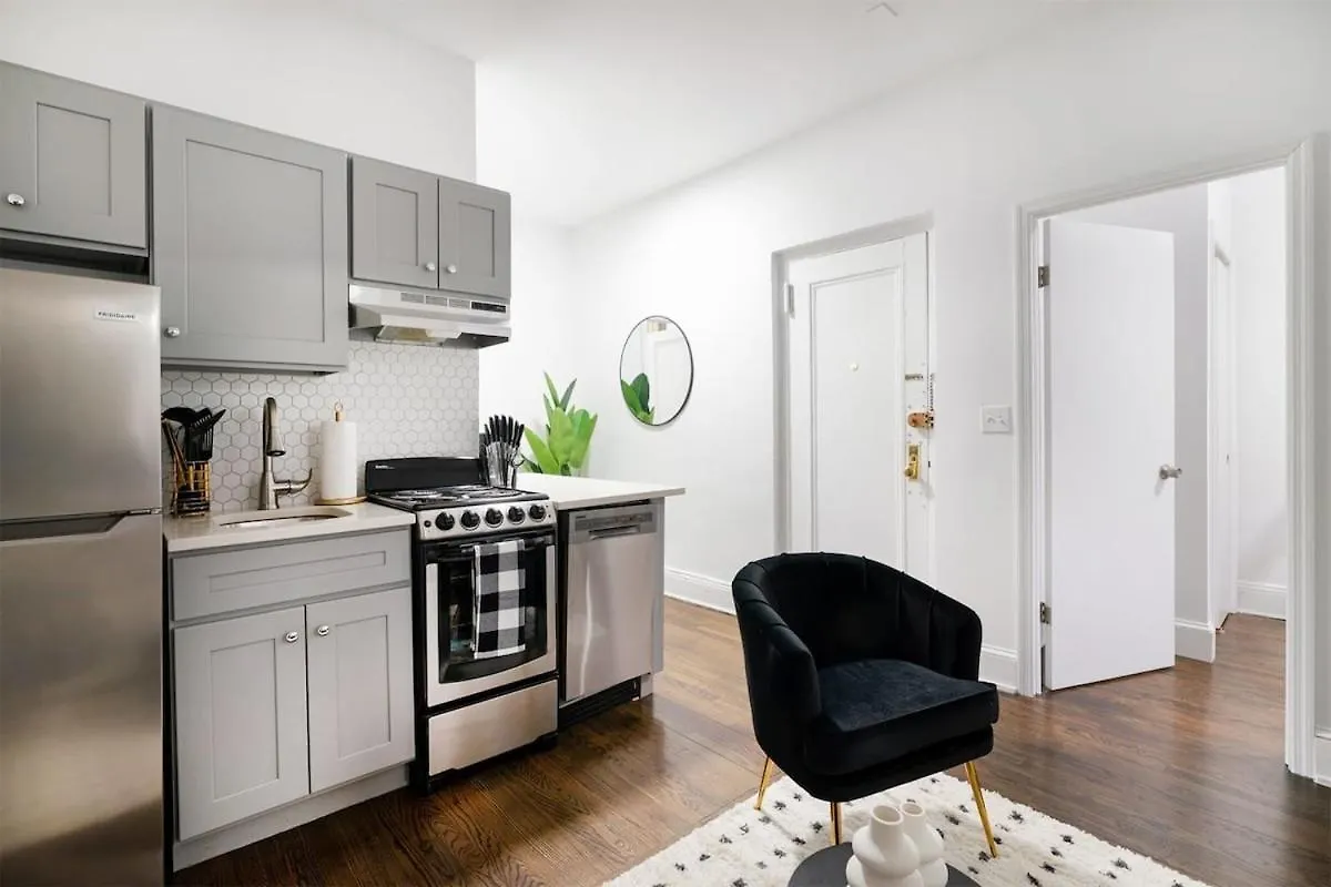 91-2A Stylish 3Br W&D Gym Lejlighed New York
